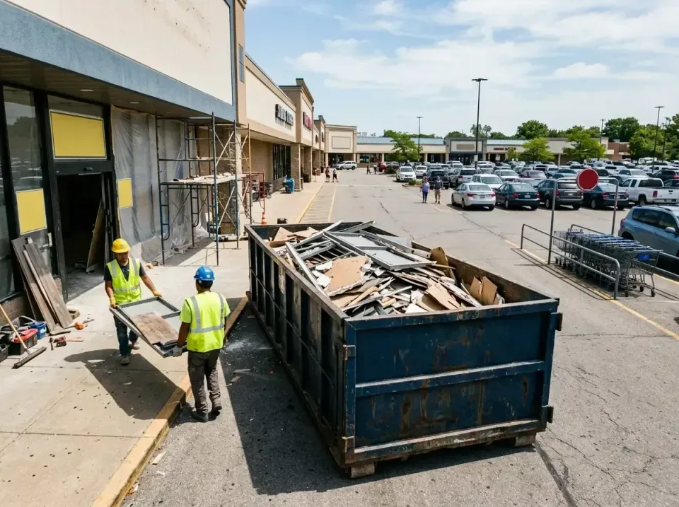 retail-store-renovation-debris-003 — frequently asked questions, Roll-off Dumpster Rentals in Lansing, IL